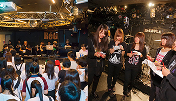 『下北沢ReG』『吉祥寺SHUFFLE』のライブ制作に参加！