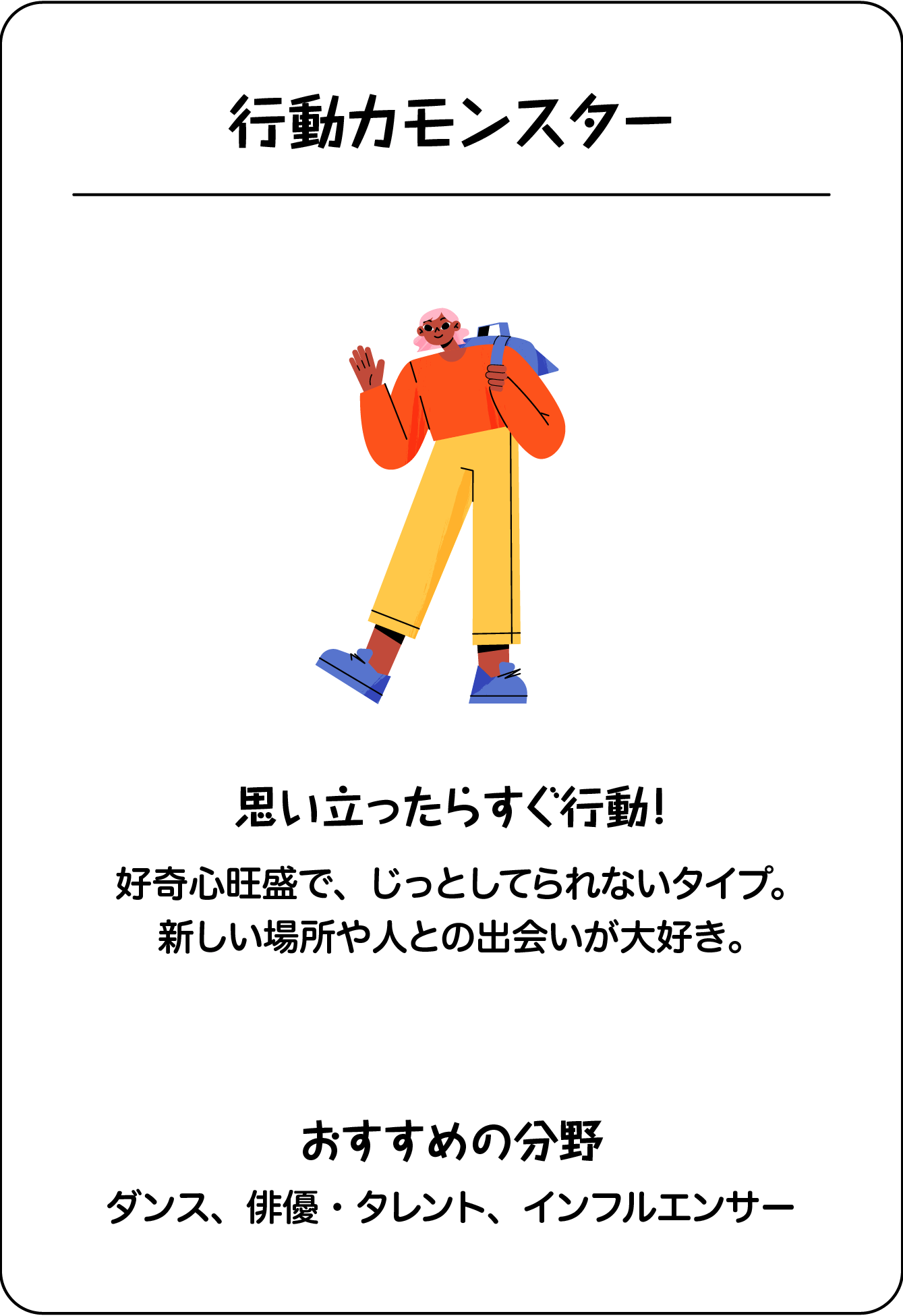 行動力モンスター