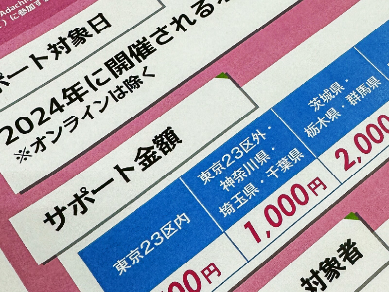 進路選び中の皆さんに、交通費をサポートいたします!