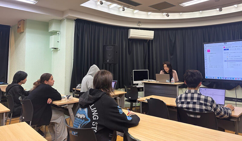 日本語サポートの写真