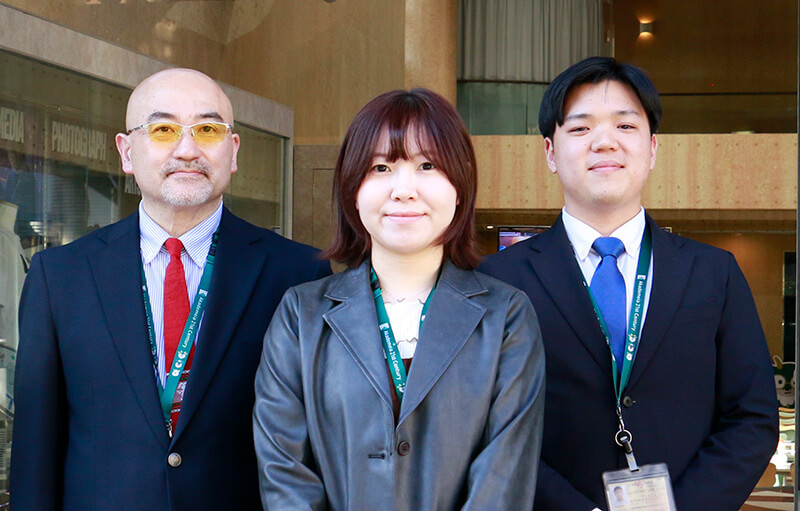 留学生サポート担当の写真（ダミー）